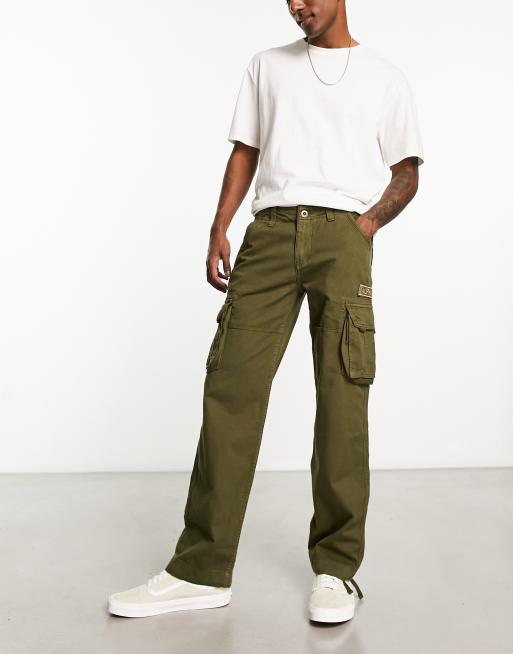 Pants and jeans Alpha Industries Cotton Twill Jogger Dark Olive