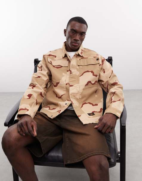 Alpha Industries – Kurtka koszulowa we wzór moro - view 1