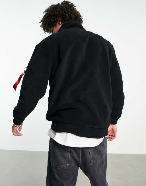 Alpha industries long mock neck clearance jacket