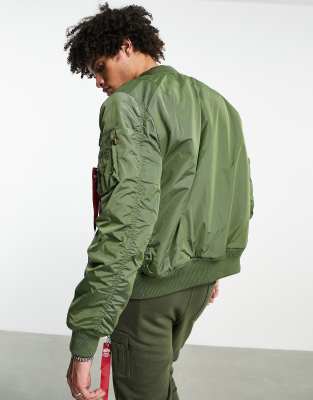 alpha industries reversible bomber jacket