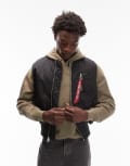 [Alpha Industries] Alpha Industries MA-1 heritage vest in black XS BLACK