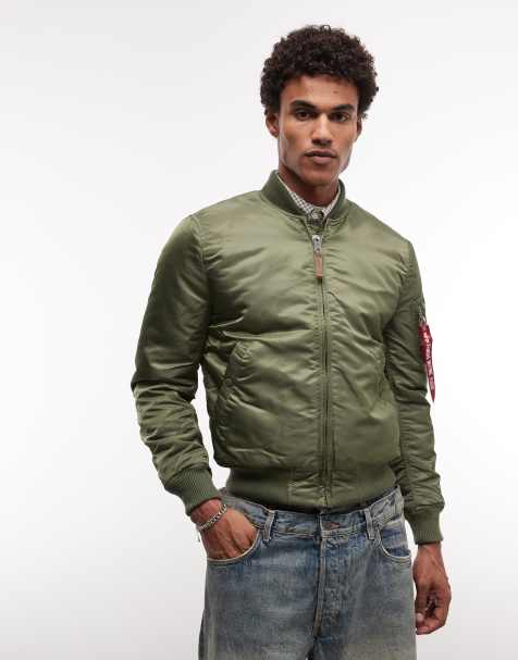 Alpha Industries – MA-1 – Szałwiowozielona kurtka bomberka - view 1
