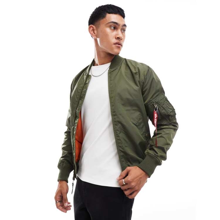 Alpha industries cropped bomber jacket best sale