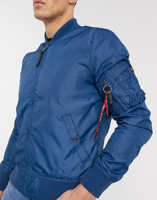 Alpha Industries MA-1 two tone nylon jacket