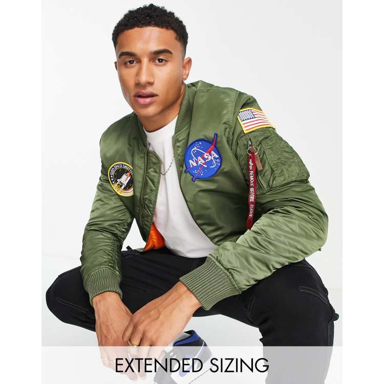 Alpha industries store ma1 nasa