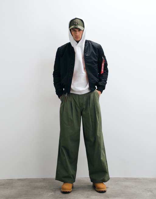 Alpha Industries MA1 bomber jacket in black, 2 of 5
