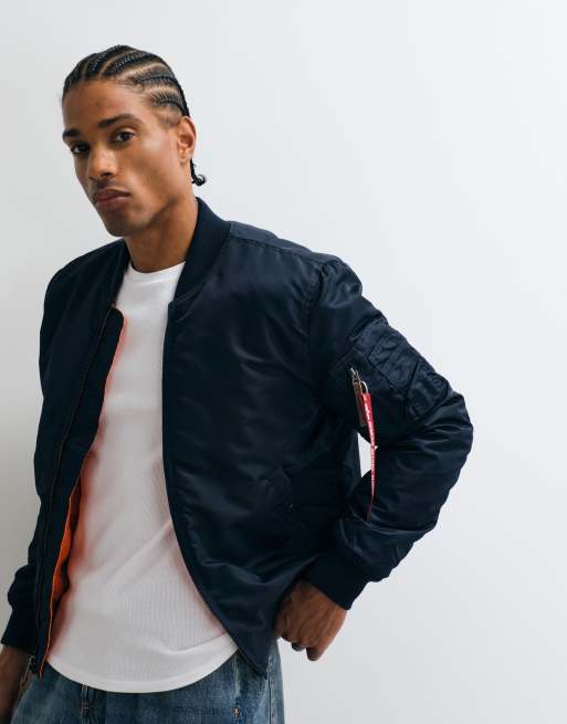 Alpha Industries – MA1 – Bomberjacke in Marineblau, 2 von 5