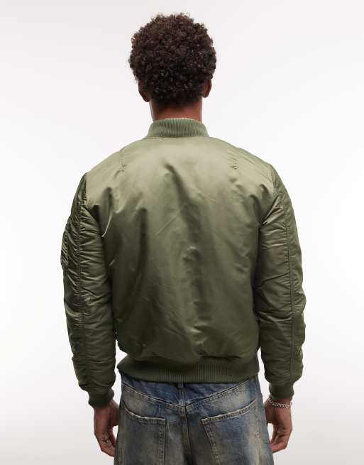 Alpha Industries - MA1 - Grøn bomber-jakke, 5 af 5