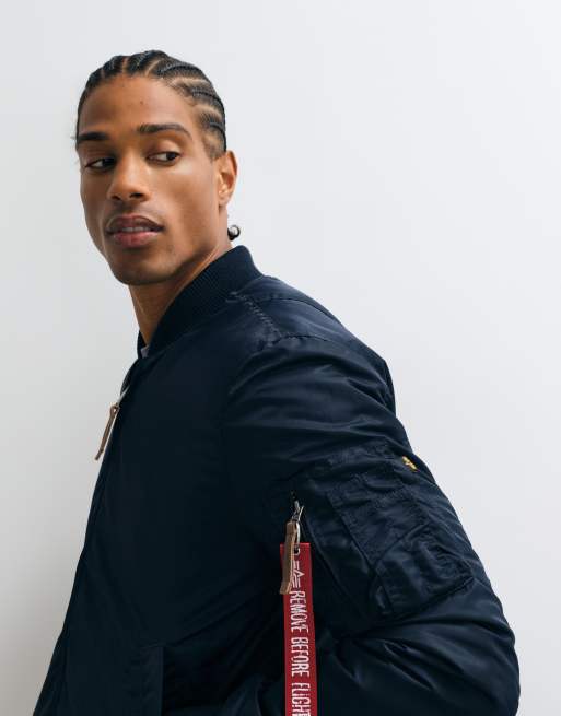 Alpha Industries – MA1 – Marinblå bomberjacka, 5 av 5