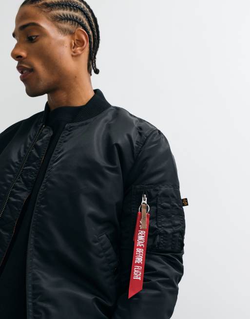 Alpha Industries - MA1 - Sort bomber-jakke, 3 af 5