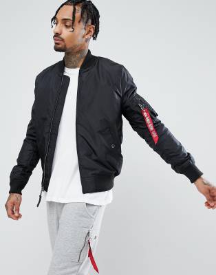 alpha industries slim fit bomber