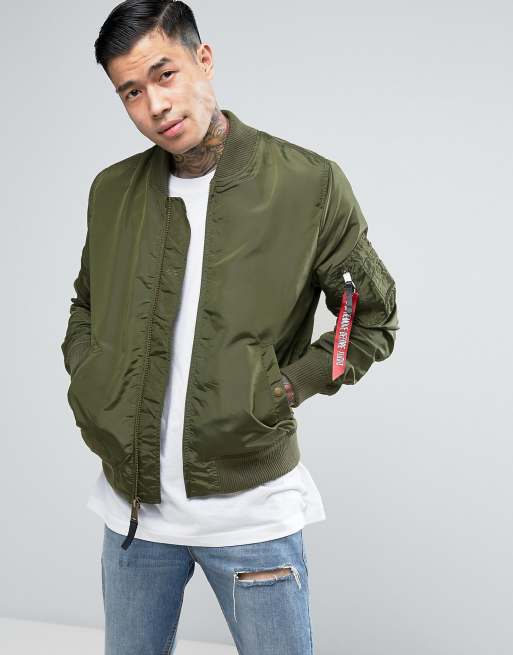 Jackets Alpha Industries MA - 1 TT Green