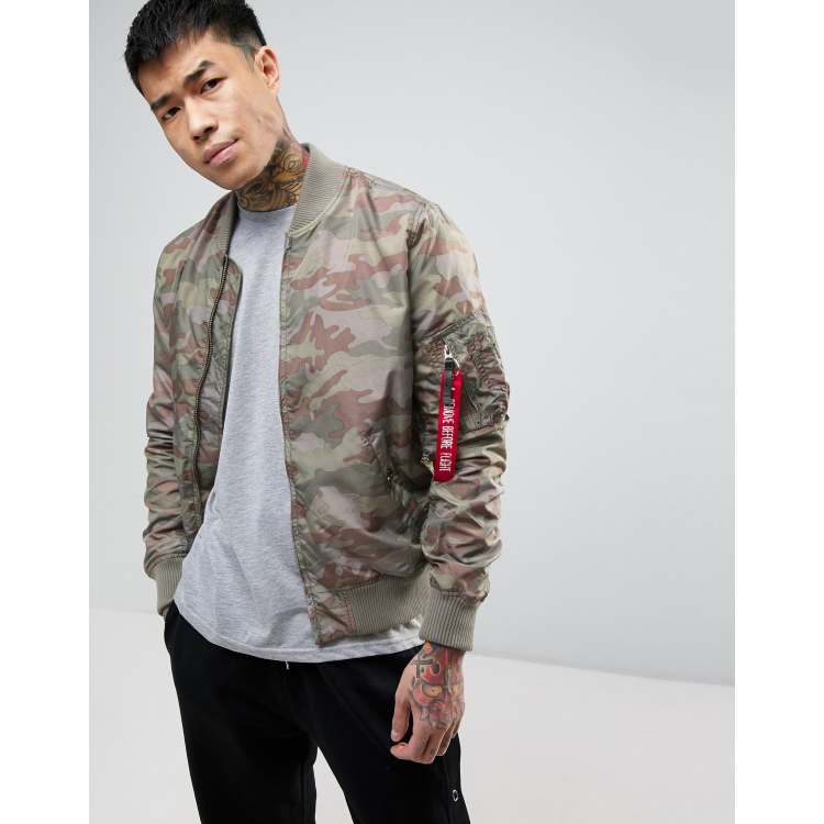 Alpha industries outlet woodland camo