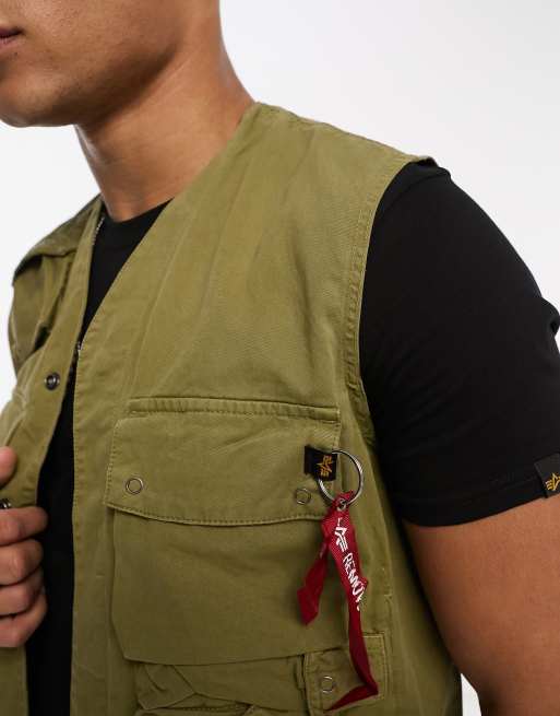 Alpha industries vest best sale