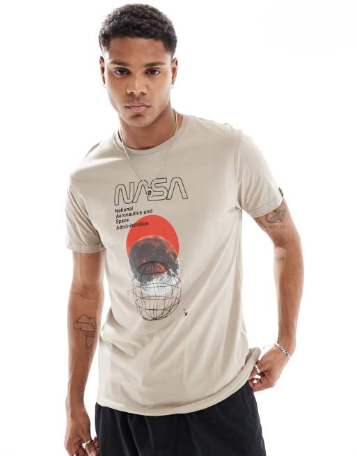 Alpha industries t shirt nasa cheap