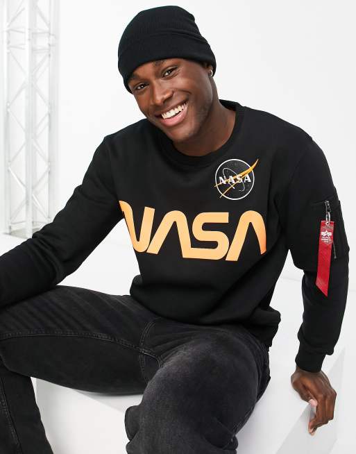 Alpha industries shop sweater nasa