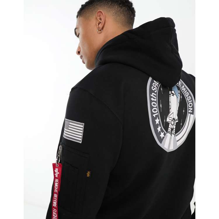 Alpha industries nasa space shuttle hoodie best sale