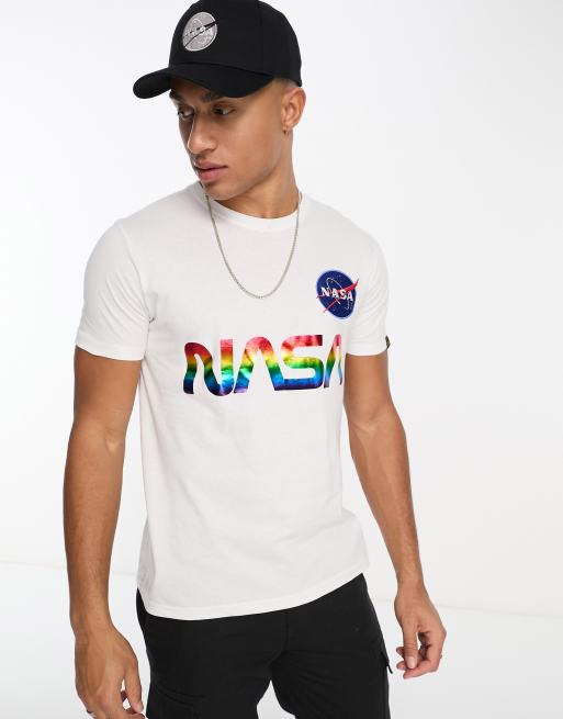 Maglietta store nasa bianca