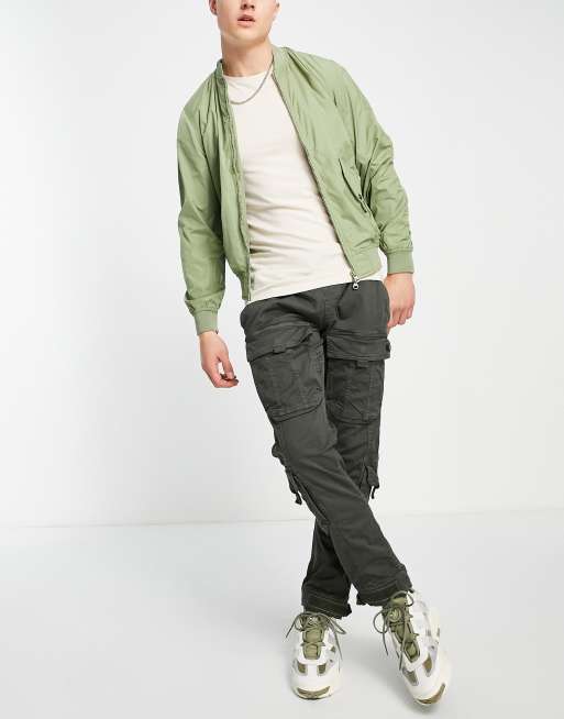 Twill hot sale cargo joggers