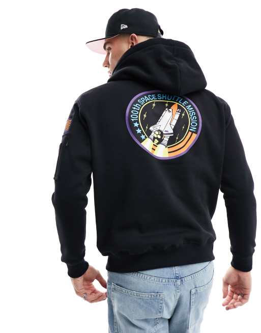 Alpha industries nasa space shuttle hoodie hotsell