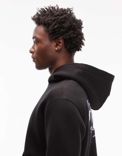 Alpha Industries - Studio Edition - Sort hættetrøje med logo, 4 af 5