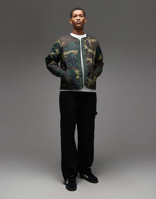 Alpha Industries - Studio Liner - Jakke med camoflagemønster samt logo på ryggen, 2 af 5