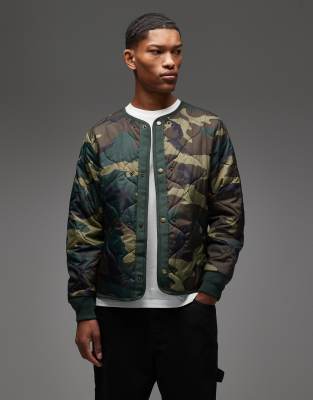 Alpha Industries Alpha Industries Studio Liner with back logo in camo-Green