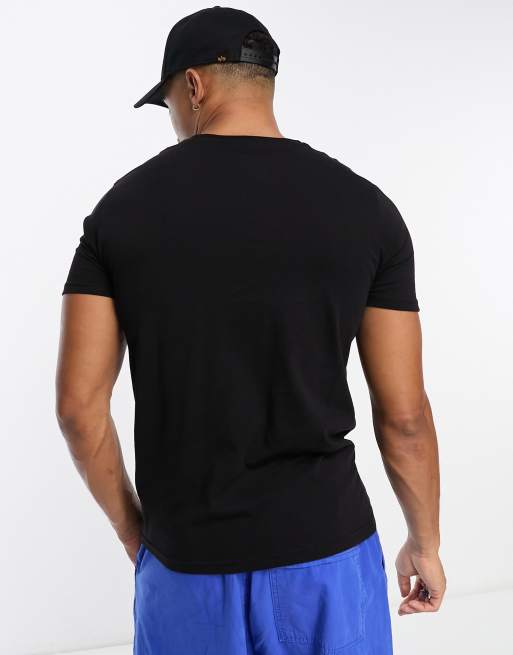Alpha Industries - Sweat à logo NASA réfléchissant - Noir, 3 de 4