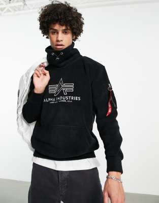 Alpha Industries Sweat Essentials RL à Col Rond | Noir