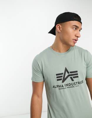 alpha industries t shirt white