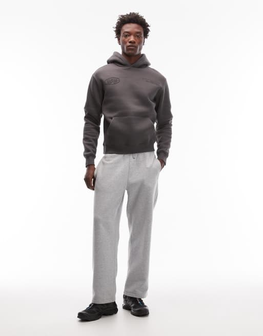 Alpha Industries world logo pack print hoodie in grey, 2 of 5