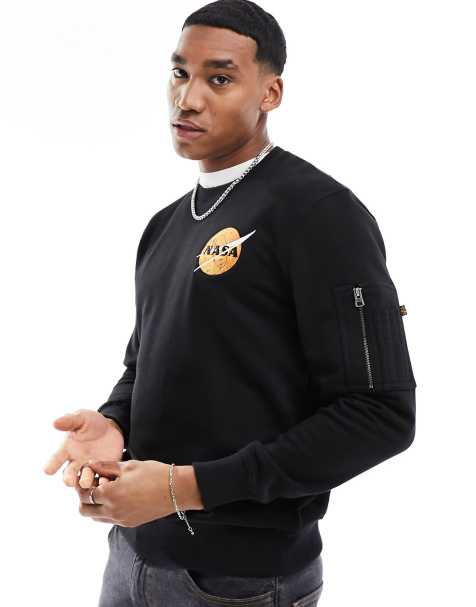 Mens designer crewnecks online