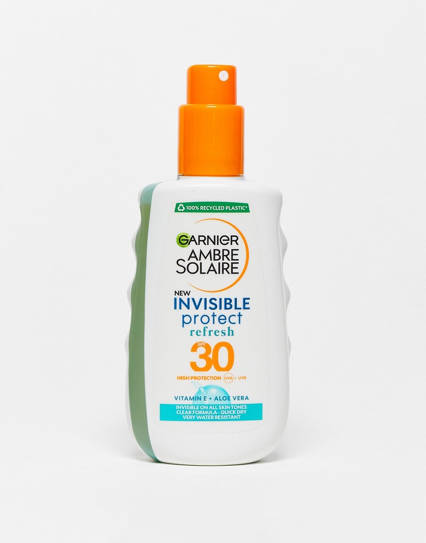Ambre Solaire Clear Protect Transparent Sun Cream Protection Spray SPF30 200ml-No Colour