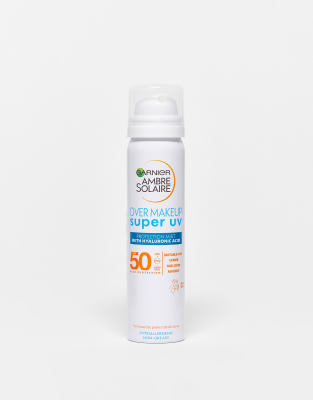 ambre solaire sensitive hydrating hypoallergenic face sun cream mist spf50 75ml
