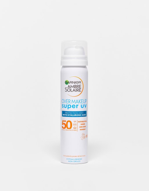 Ambre Solaire Sensitive Hydrating Hypoallergenic Face Sun Cream Mist