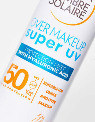 ambre solaire sensitive hydrating hypoallergenic face sun cream mist spf50 75ml