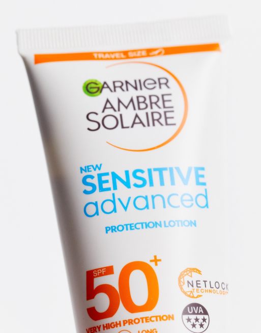 Ambre Solaire – Sensitive Hypoallergenic – Allergivänlig, liten solskyddskräm med SPF50+, 50 ml, 2 av 4
