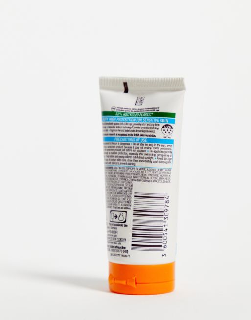 Ambre Solaire – Sensitive Hypoallergenic – Allergivänlig, liten solskyddskräm med SPF50+, 50 ml, 3 av 4