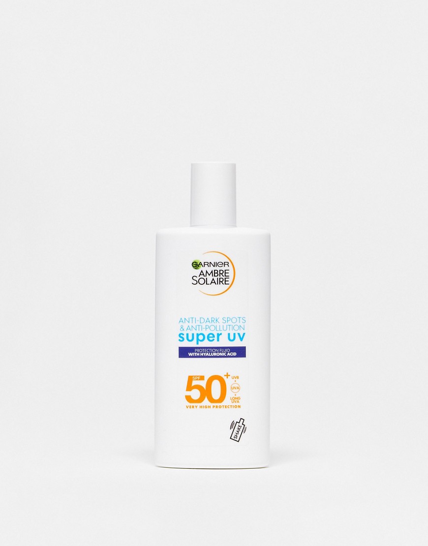 Ambre Solaire - Ultra-Light Sensitive Face Fluid SPF50+ 40 ml-Zonder kleur