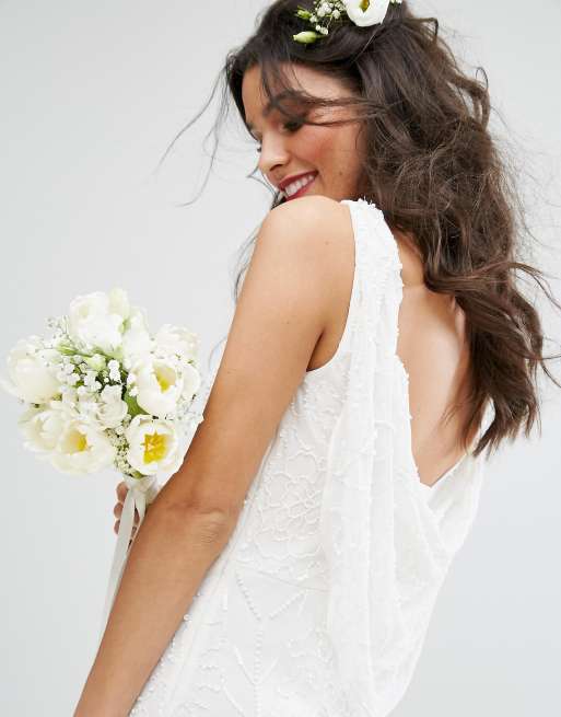 Asos amelia rose outlet wedding dress