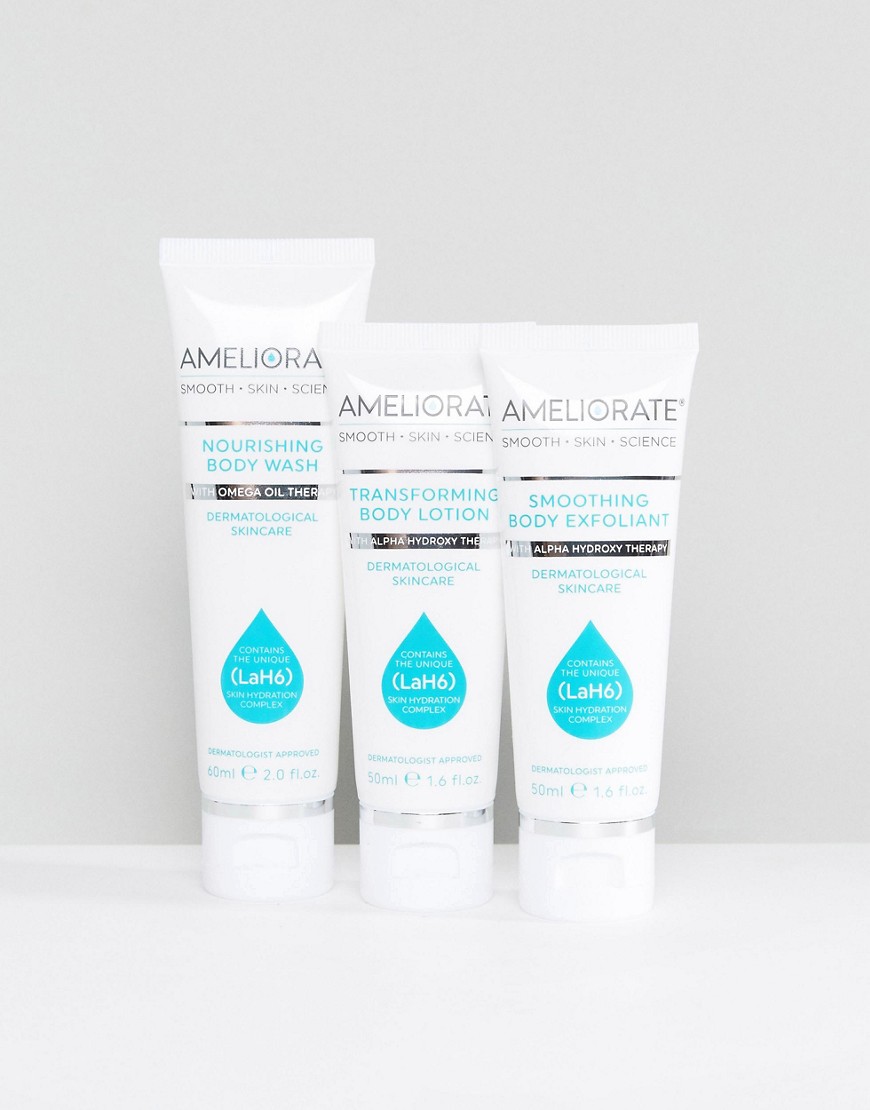 Ameliorate – 3-Step Skin Smoothing System – Mjukgörande hudvårdssystem-Ingen färg