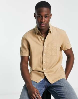 Chemise à Snaps American Eagle - Taille M, Carreaux Bleu Et Blanc, Manches Longues, Occasion