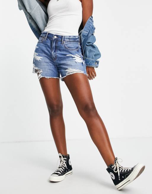 High rise midi on sale shorts