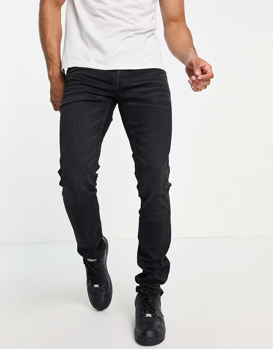American Eagle - Airflex - Skinny jeans in zwart