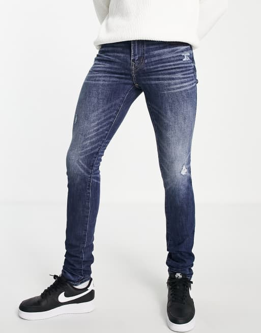 American eagle 2024 stacked jeans