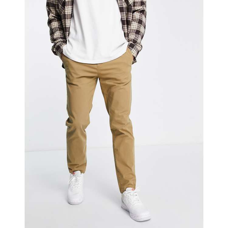 American Eagle athletic fit chinos in tan ASOS