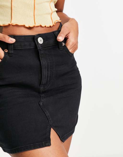 Black jean hotsell skirt american eagle