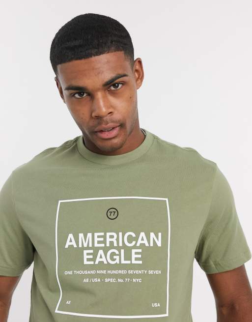 American eagle hotsell green t shirt