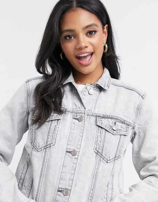 American eagle oversized jean on sale jacket