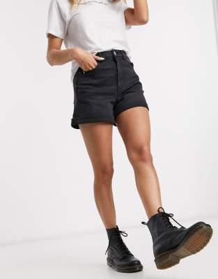 american eagle denim mom short